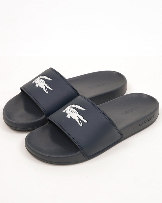 Lacoste Croc Serve Slides 0.0 Navy/White