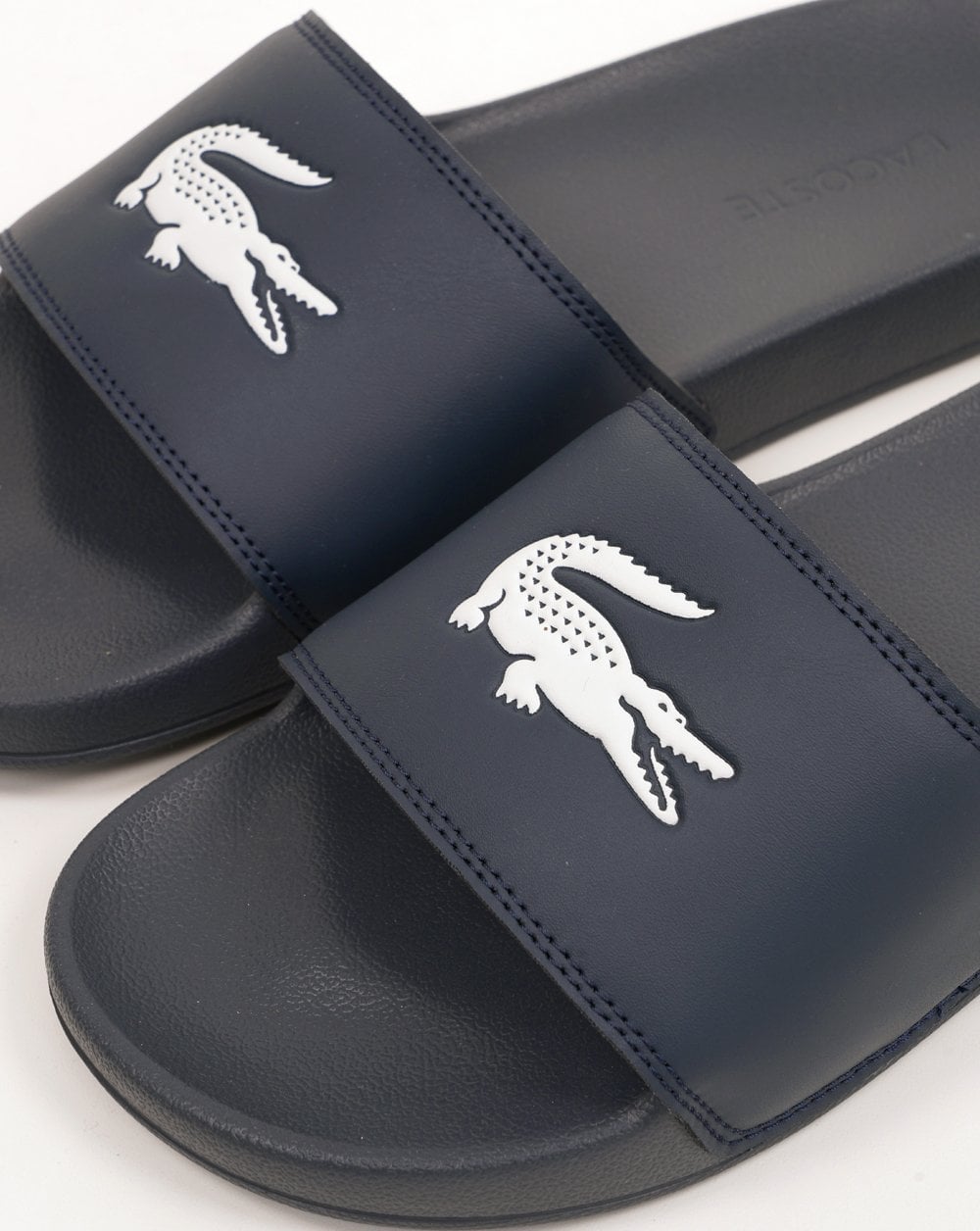 Lacoste Croc Serve Slides 0.0 Navy/White