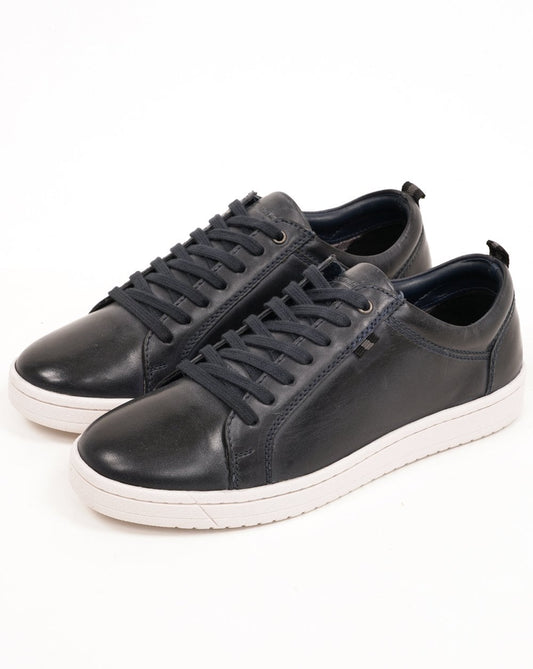 Roamers 7 Eylelet Shoe Trainers Navy