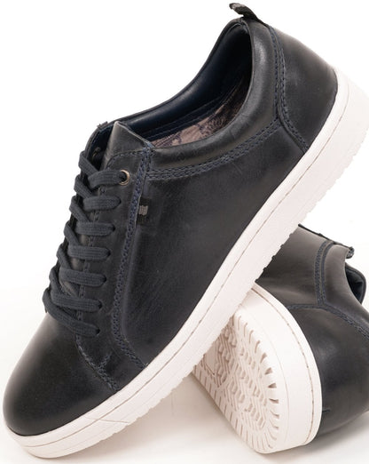 Roamers 7 Eylelet Shoe Trainers Navy