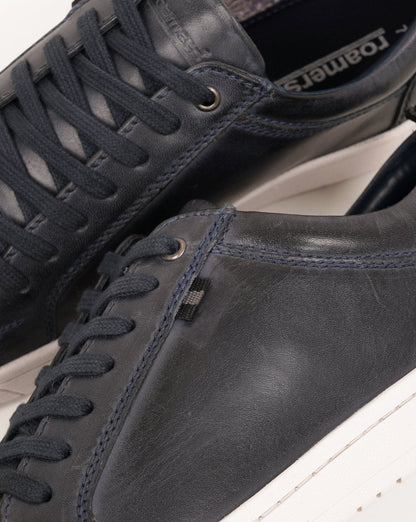 Roamers 7 Eylelet Shoe Trainers Navy