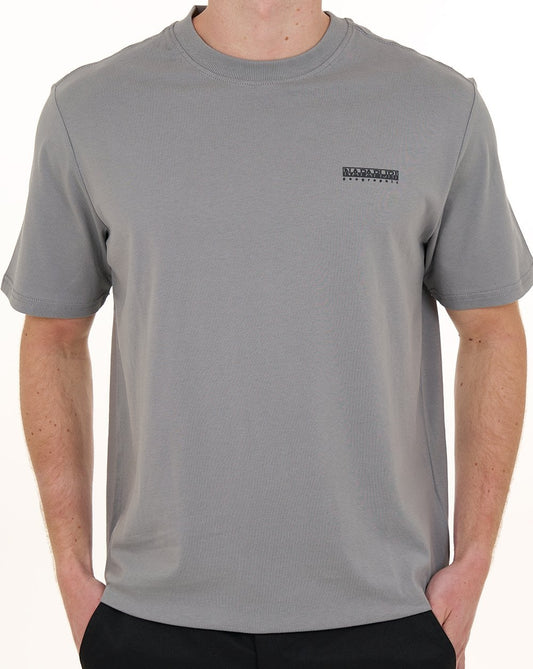 Napapijri Small Box T Shirt Shark Skin