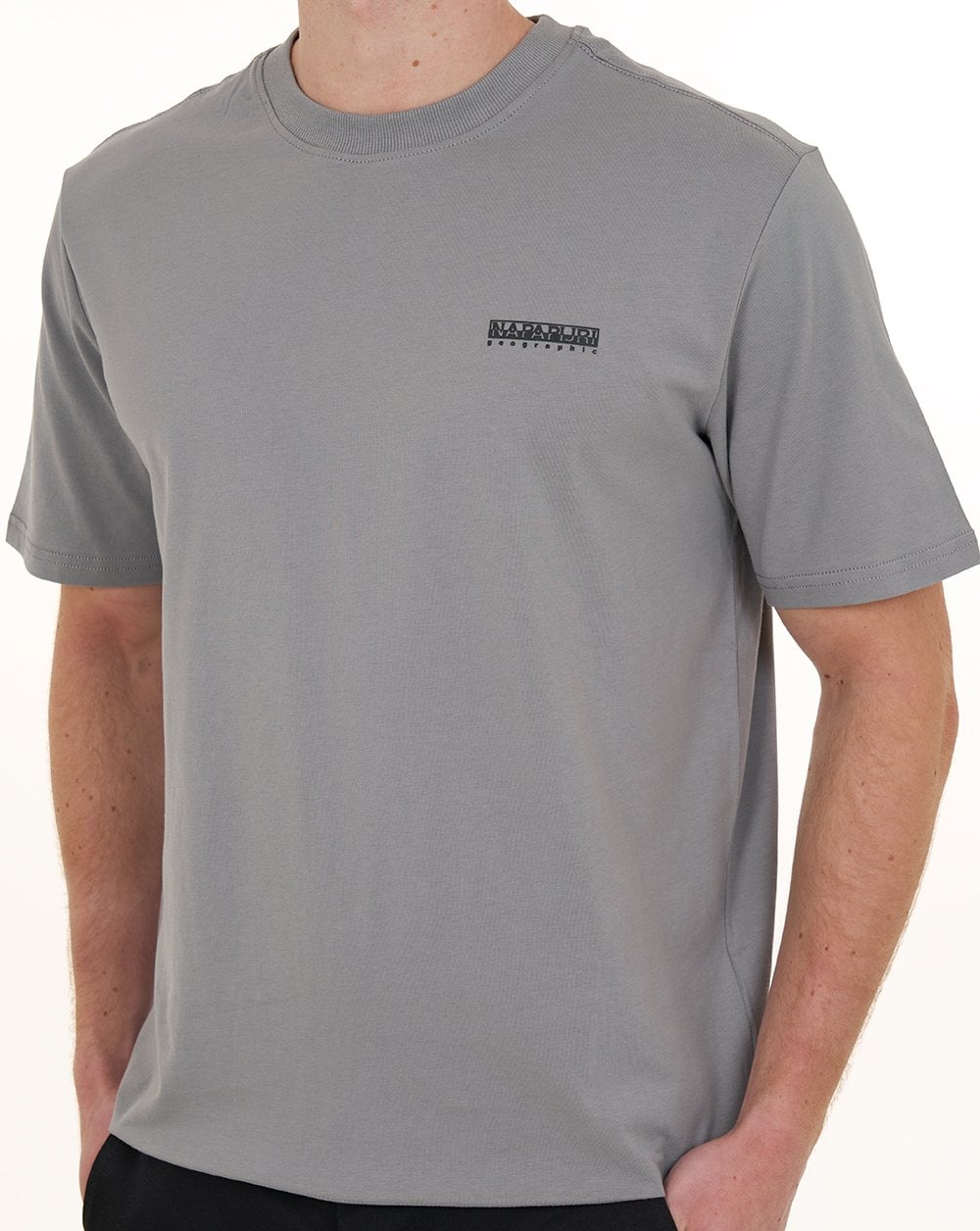 Napapijri Small Box T Shirt Shark Skin