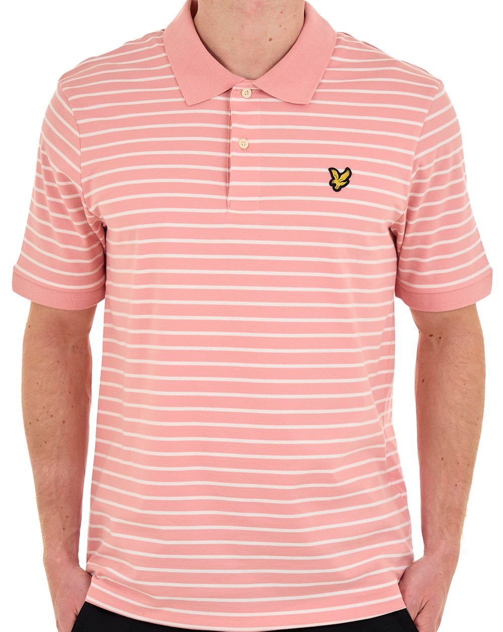 Lyle & Scott Breton Polo Shirt Pink
