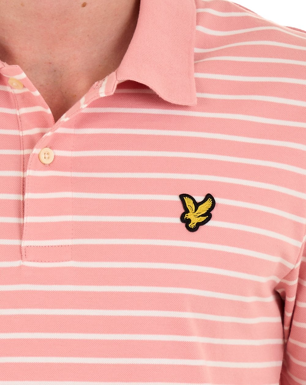 Lyle & Scott Breton Polo Shirt Pink