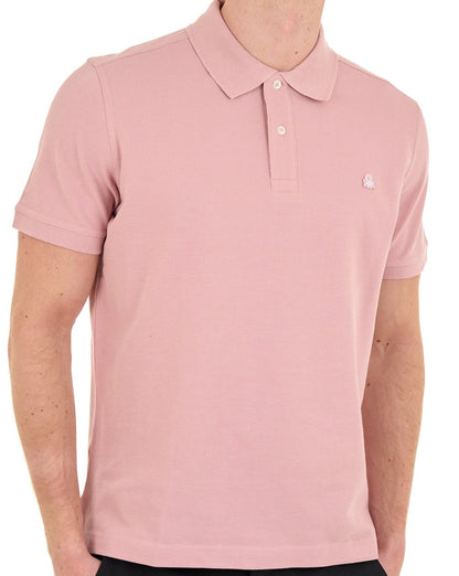 Benetton Polo Shirt Dusky Pink