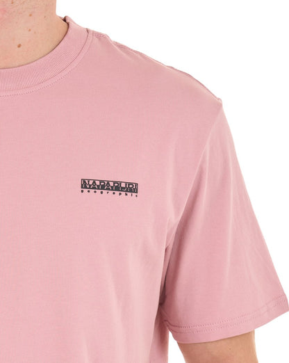 Napapijri Small Box T Shirt Dusky Pink
