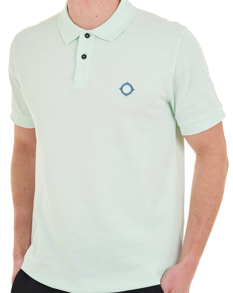 MA.STRUM Pique Polo Frost