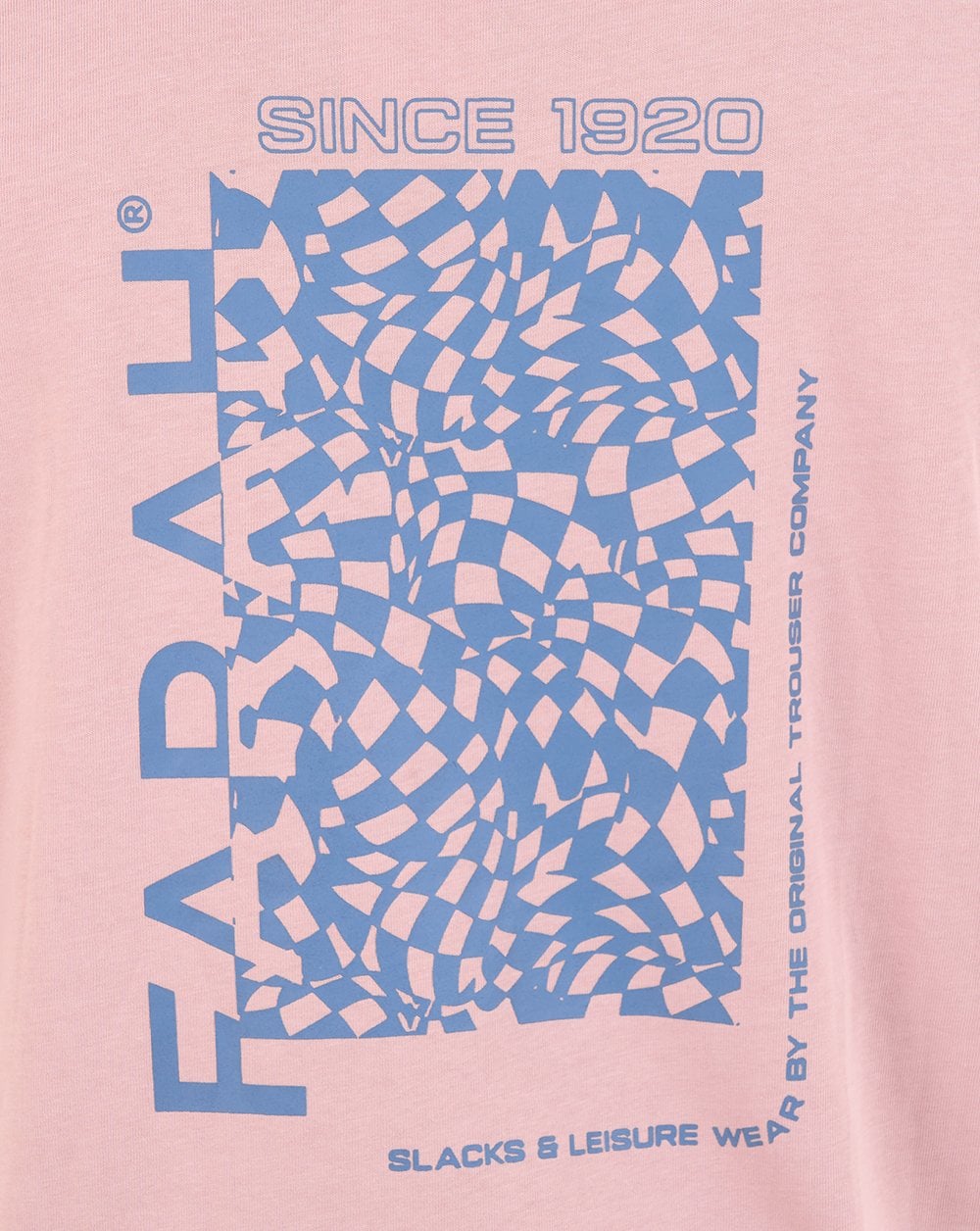 Farah Dante Graphic Tee Dusky Pink