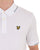 Lyle & Scott Fine Tipped Polo Shirt White