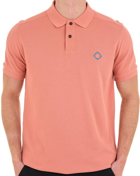 MA.STRUM Pique Polo Canyon Clay