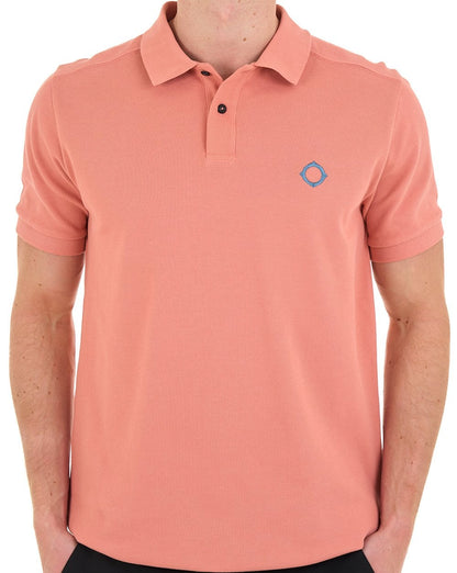 MA.STRUM Pique Polo Canyon Clay