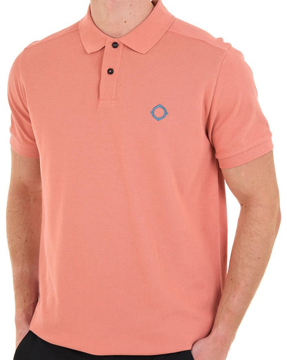 MA.STRUM Pique Polo Canyon Clay
