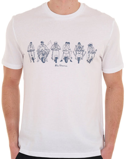 Ben Sherman The Start Line T-shirt White