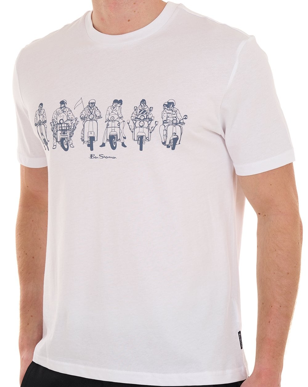 Ben Sherman The Start Line T-shirt White