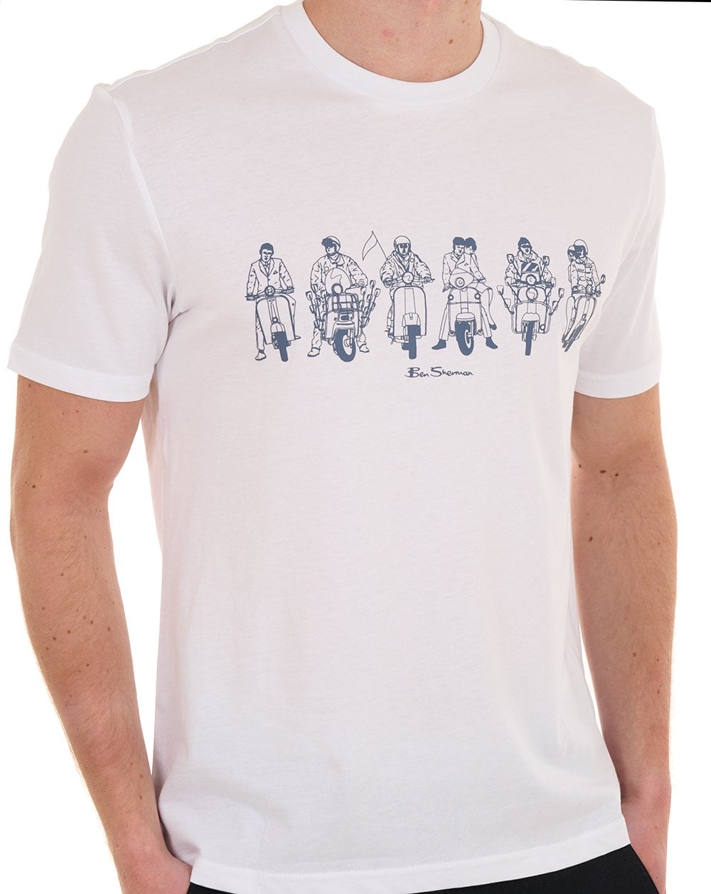 Ben Sherman The Start Line T-shirt White