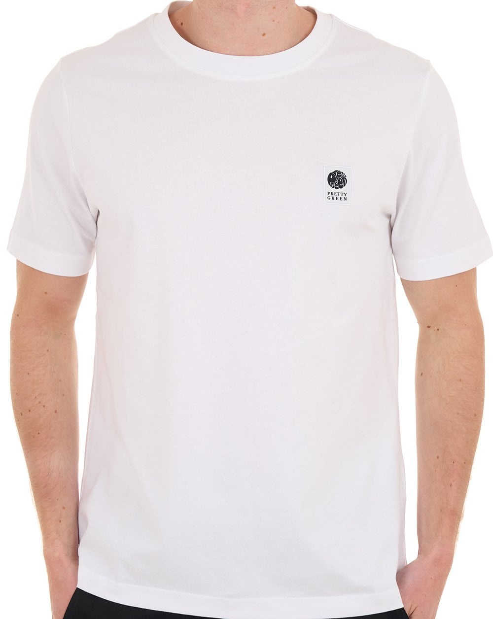 Pretty Green Sinclair T Shirt White