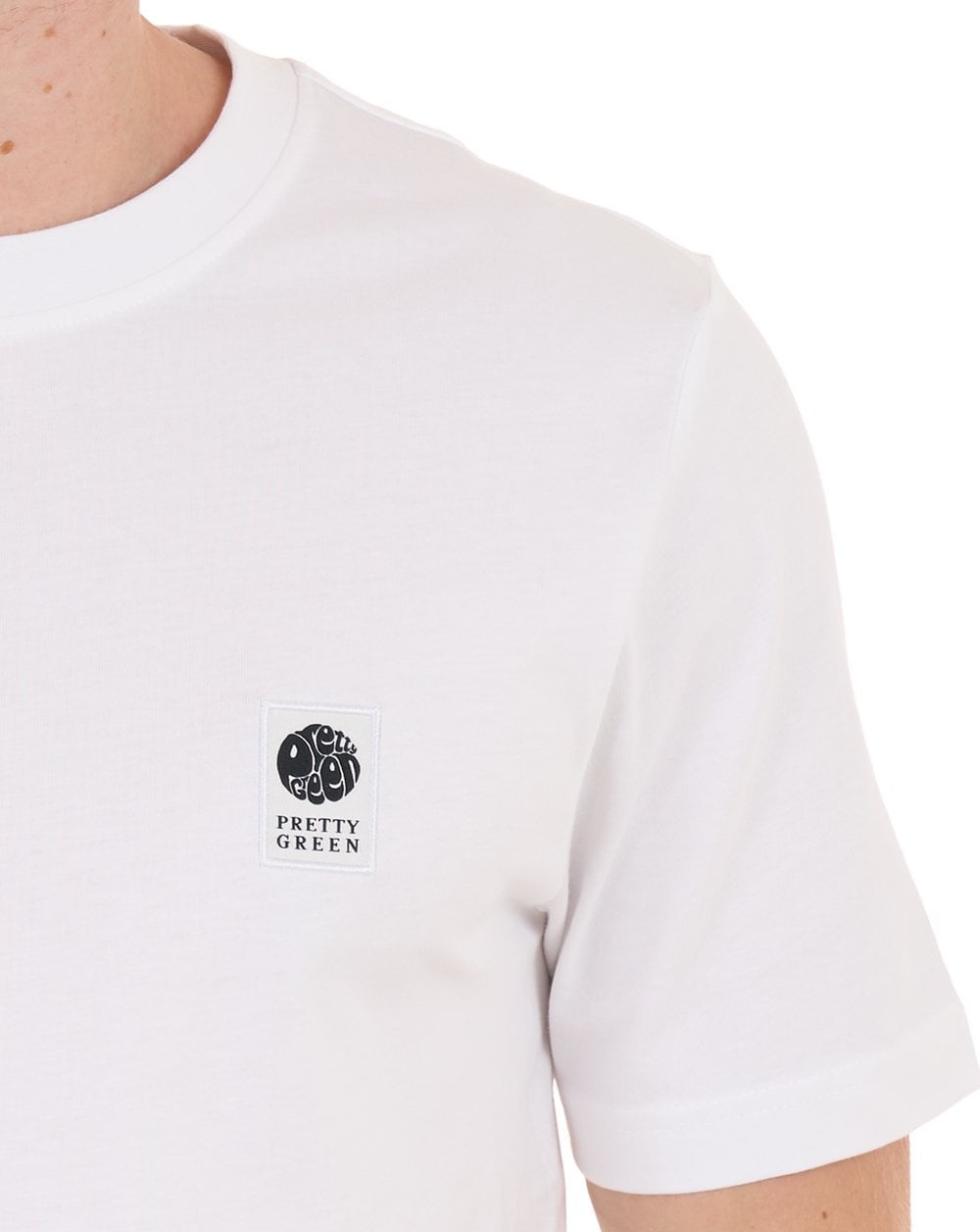 Pretty Green Sinclair T Shirt White