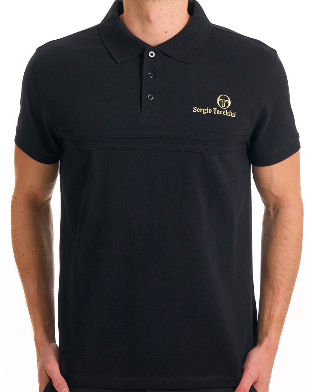 Sergio Tacchini Supermac Primo Polo Black