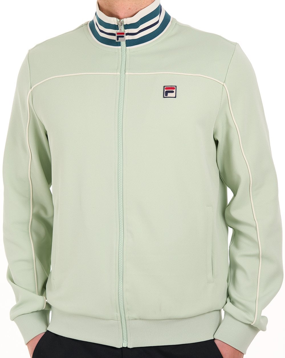 Fila Vintage Federico Track Top Soft Green