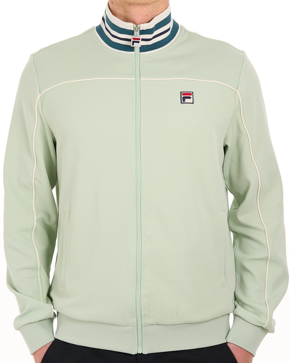 Fila Vintage Federico Track Top Soft Green