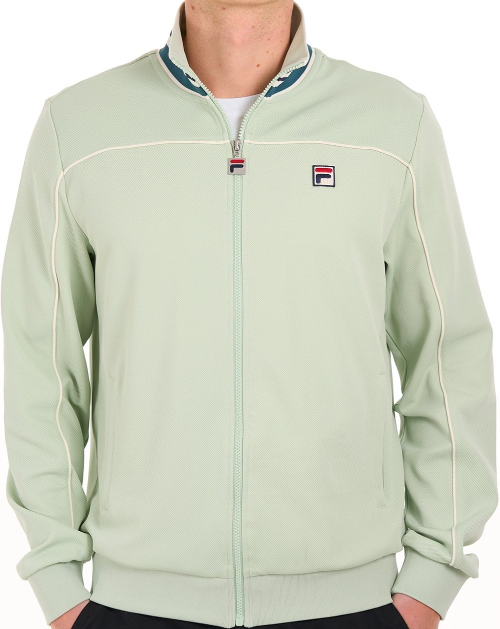 Fila Vintage Federico Track Top Soft Green