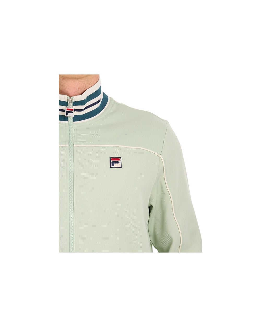 Fila Vintage Federico Track Top Soft Green