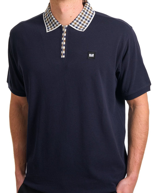 Weekend Offender Tipasa Polo Shirt Navy