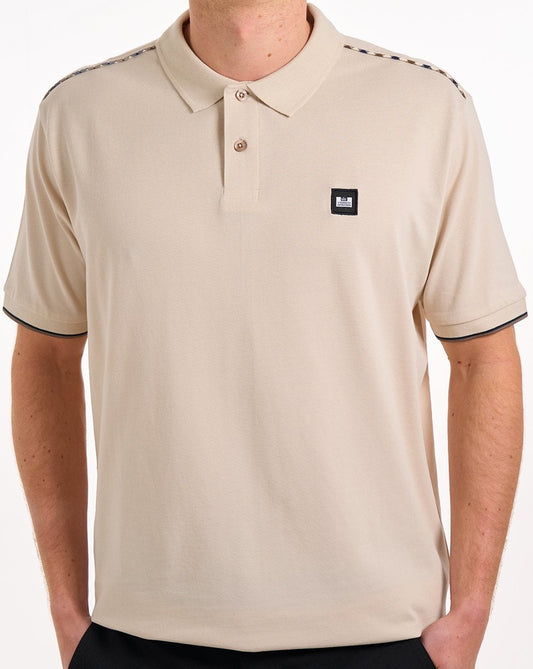 Weekend Offender Sakai Polo Shirt Cement