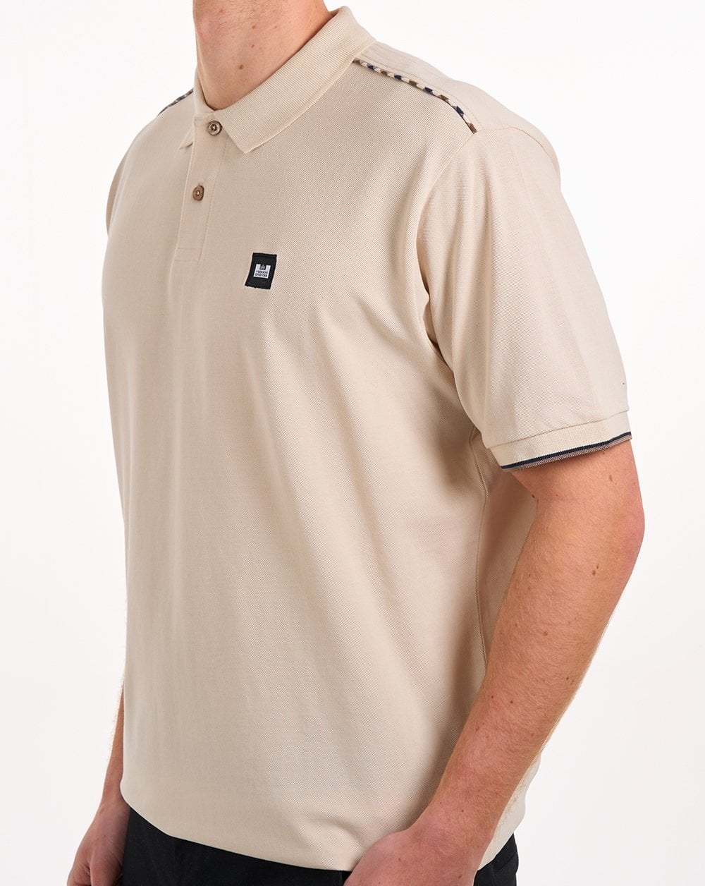 Weekend Offender Sakai Polo Shirt Cement