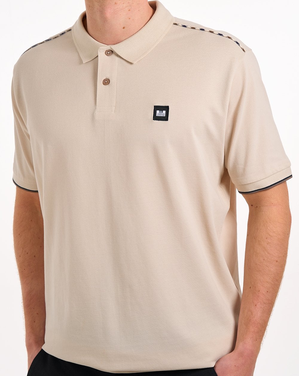 Weekend Offender Sakai Polo Shirt Cement