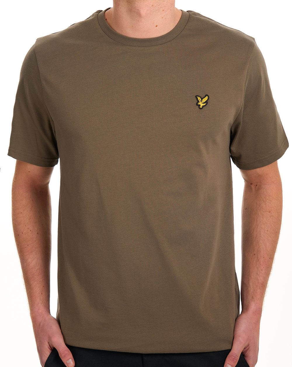 Lyle & Scott T Shirt Khaki Ash