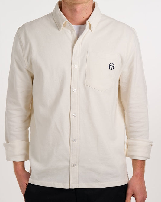 Sergio Tacchini Lanz Pique Shirt Gardenia