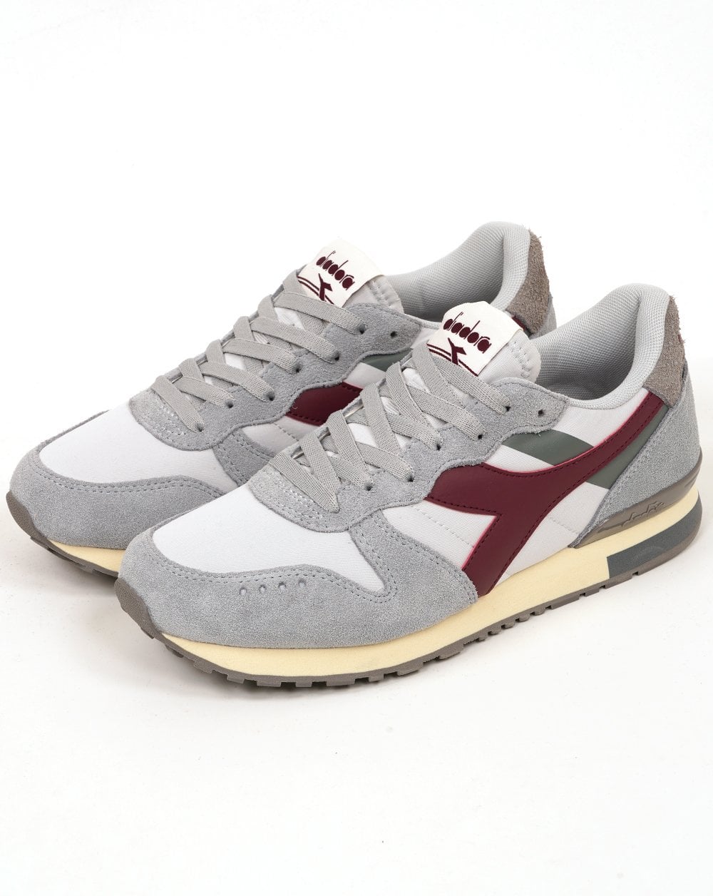 Diadora Camaro M2 Smooth Trainers Soft Grey Port