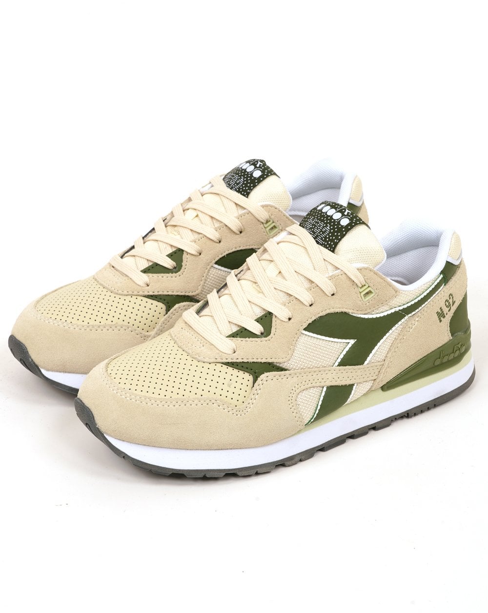 Diadora N92 Advance Trainers Cream Olive