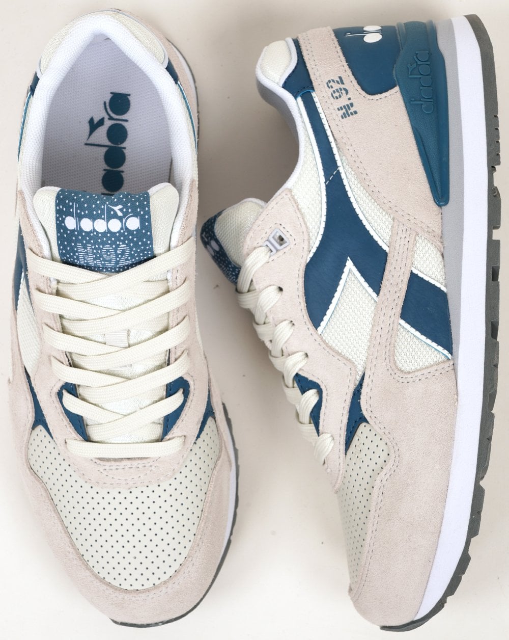Diadora N92 Advance Trainers Blue Space