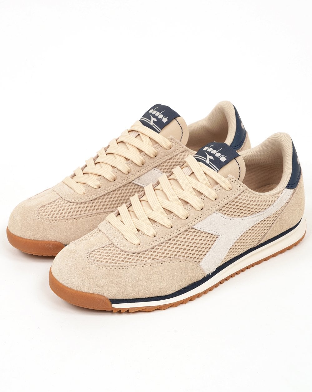 Diadora Cross Mesh Trainers Parchment