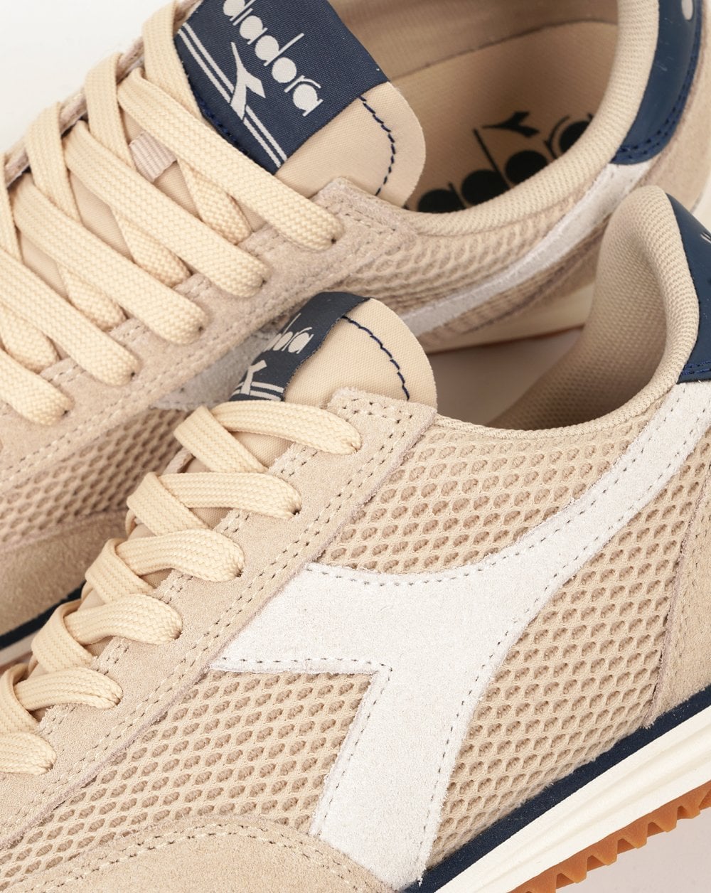 Diadora Cross Mesh Trainers Parchment