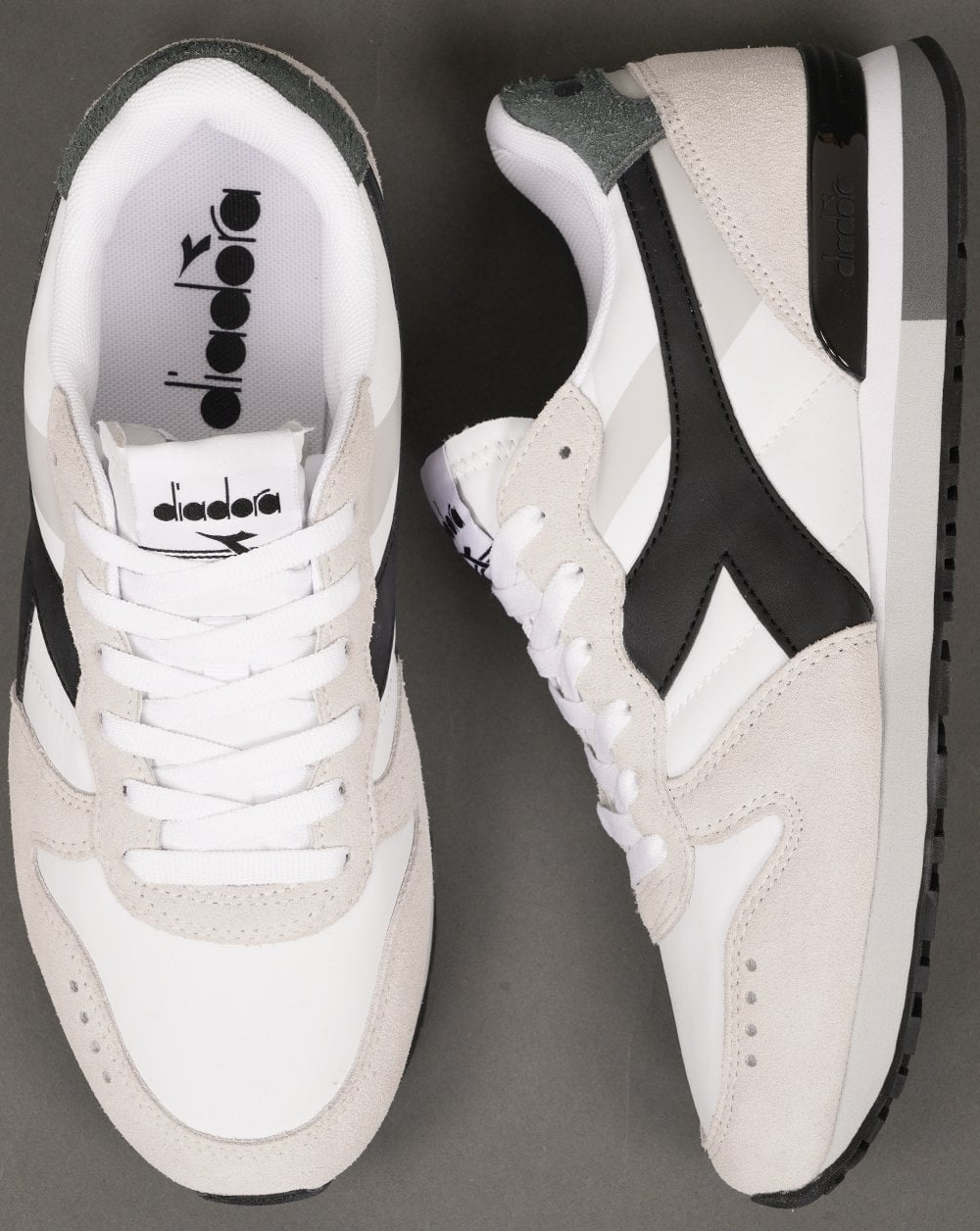 Diadora Camaro M2 Smooth Trainers White Black