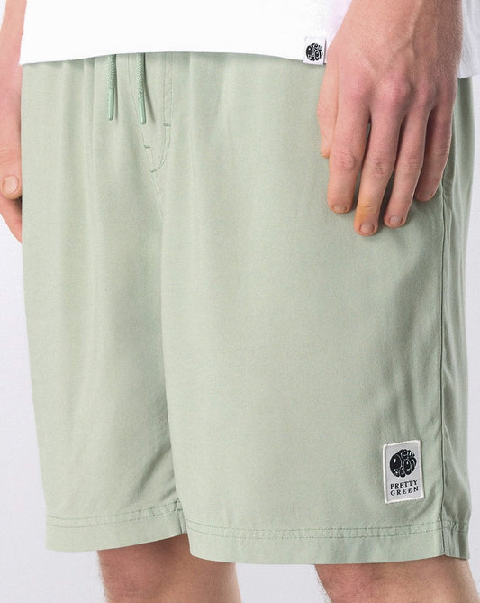 Pretty Green Islington Shorts Light Green