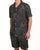 Pretty Green Resonance Linear Paisley SS Shirt Black
