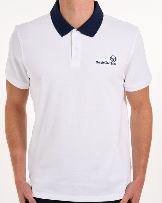 Sergio Tacchini Bondi Polo Shirt White