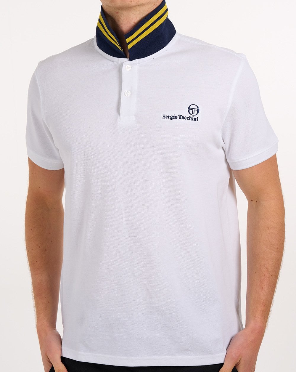 Sergio Tacchini Bondi Polo Shirt White