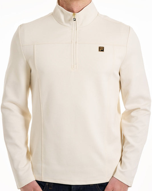 Fila Gold Hogan 1/4 Zip Top Coconut Milk