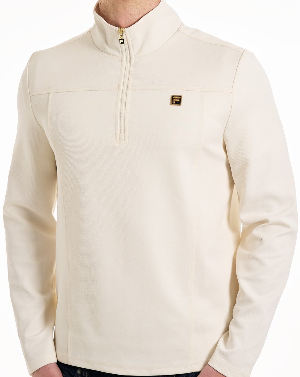 Fila Gold Hogan 1/4 Zip Top Coconut Milk