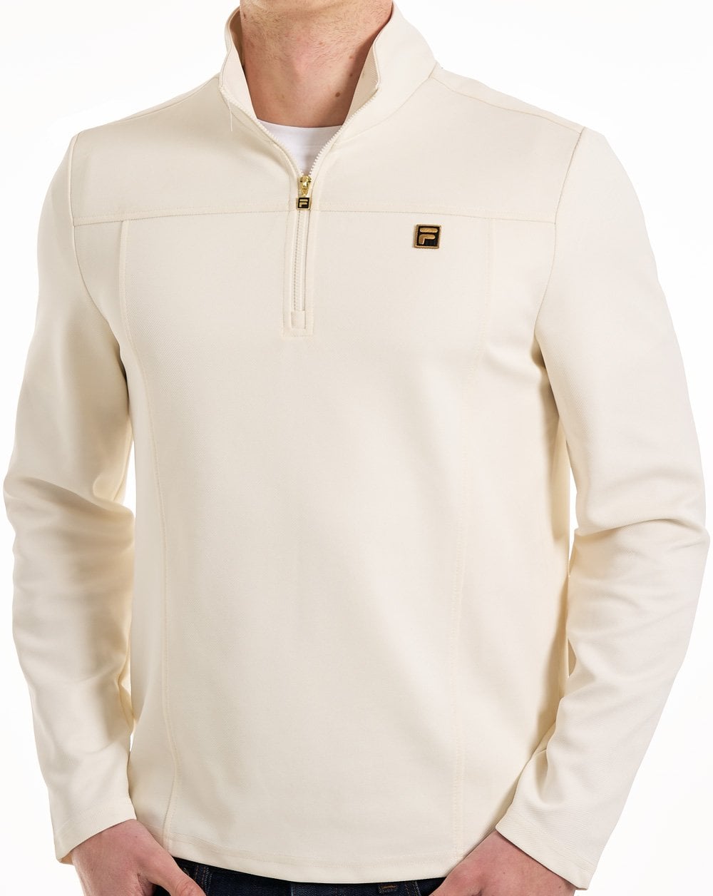 Fila Gold Hogan 1/4 Zip Top Coconut Milk