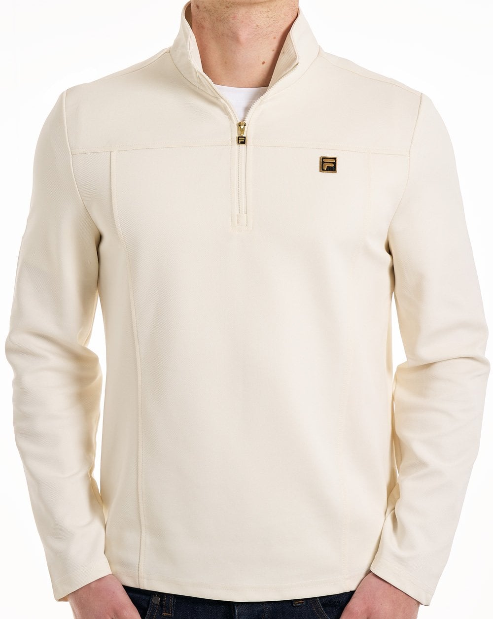 Fila Gold Hogan 1/4 Zip Top Coconut Milk