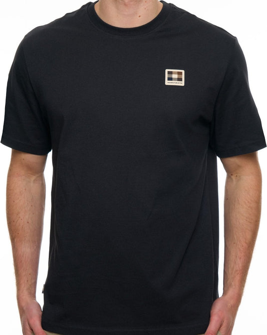 Aquascutum Badge T Shirt Black