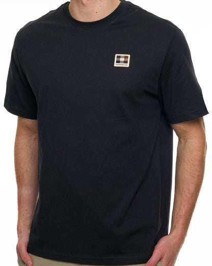 Aquascutum Badge T Shirt Black