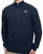 Aquascutum Half Zip Mock Neck Navy